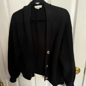 Black H&M cardigan